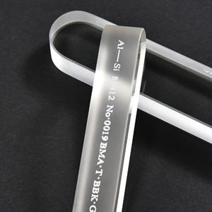 DIN7081 Aluminosilicate Transparent Flat Sight Level Gauge Glass 