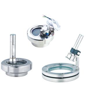 Round  Flange Sight Glass With LED Light