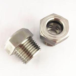 Stainless Steel 304 SS316 Oil Level Sight Glass Window   
